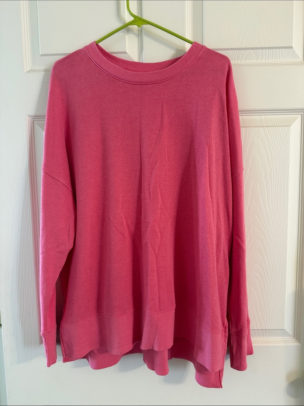 Time and Tru Hot Pink Crewneck Sweatshirt